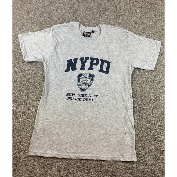 Officially Licensed NYPD Men M Shirt Torkia International Cotton Top Of The Rock - Picture 1 of 8